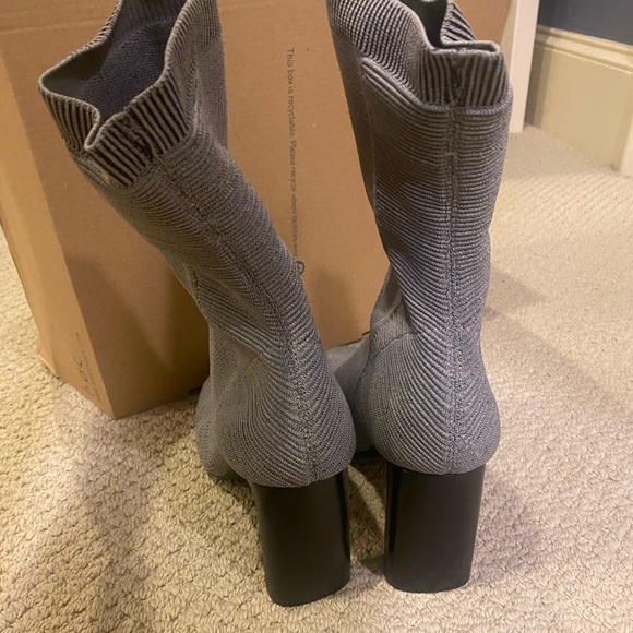Rag and Bone Ellis Grey knit boot size 39 great condition - Picture 10 of 10